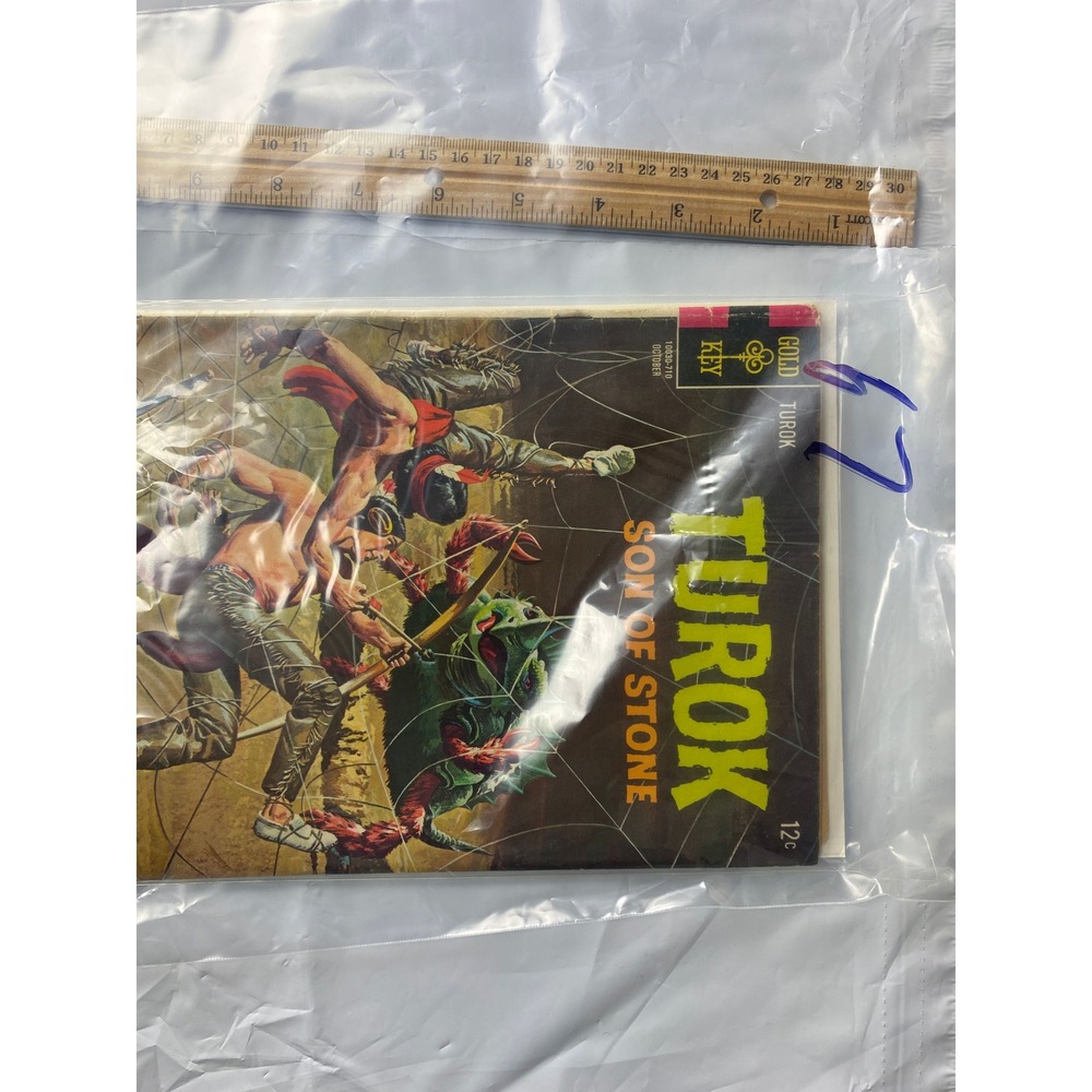 Gold Key Turok Son of Stone Comic‎ Book October 1969 12c